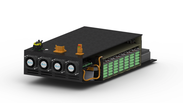 jessieboudreau.com Battery Module, Tesla Battery Sponsorship, Formula SAE, Electric Formula Student Battery Pack2